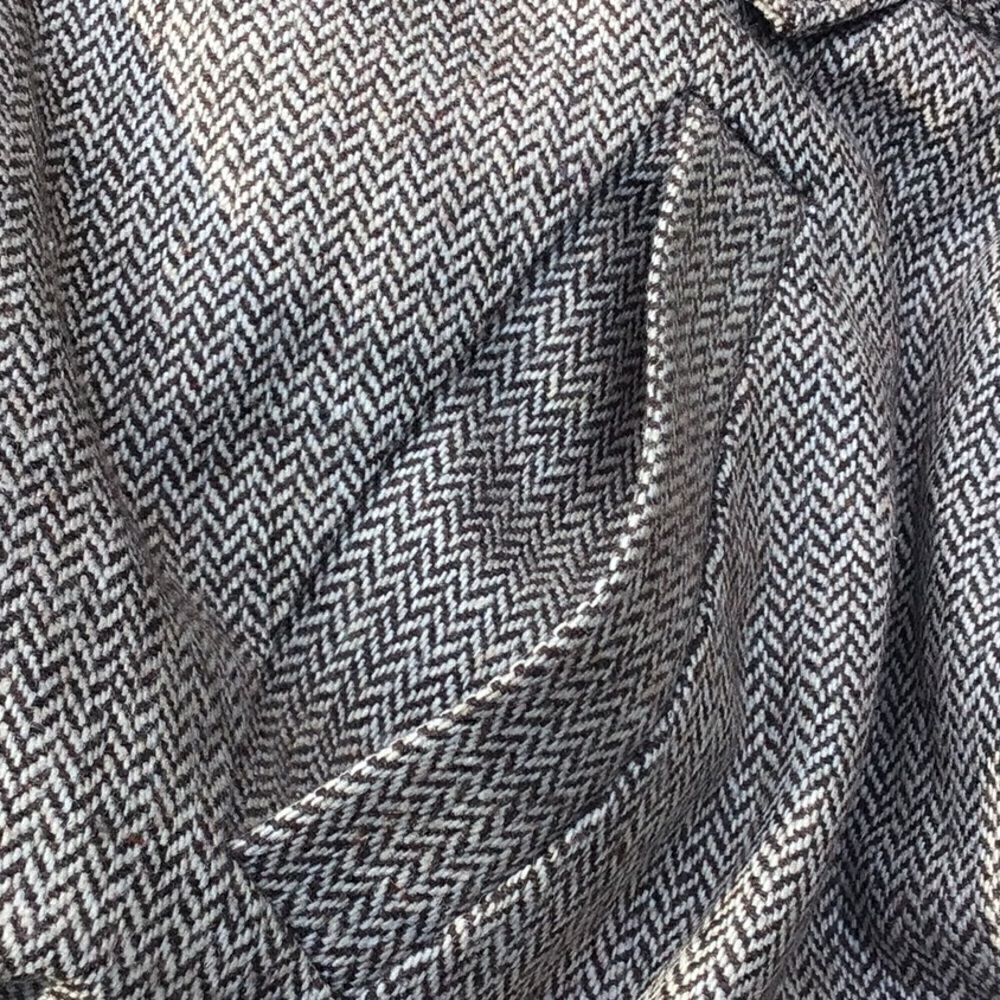 Fenn Wright Mason Brown Tweed Belted Mini Skirt - Picture 12 of 15